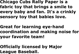 Chicago Cubs Rally Paper is