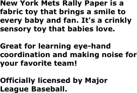 New York Mets Rally Paper