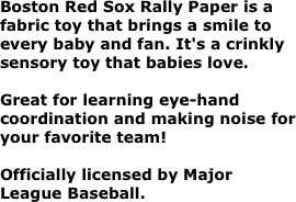 Boston Red Sox Rally Paper