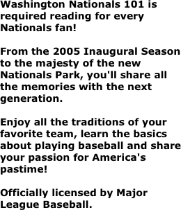 Washington Nationals 101 is required