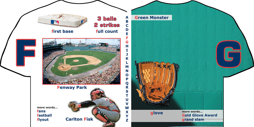 Children's Boston Red Sox ABC Book