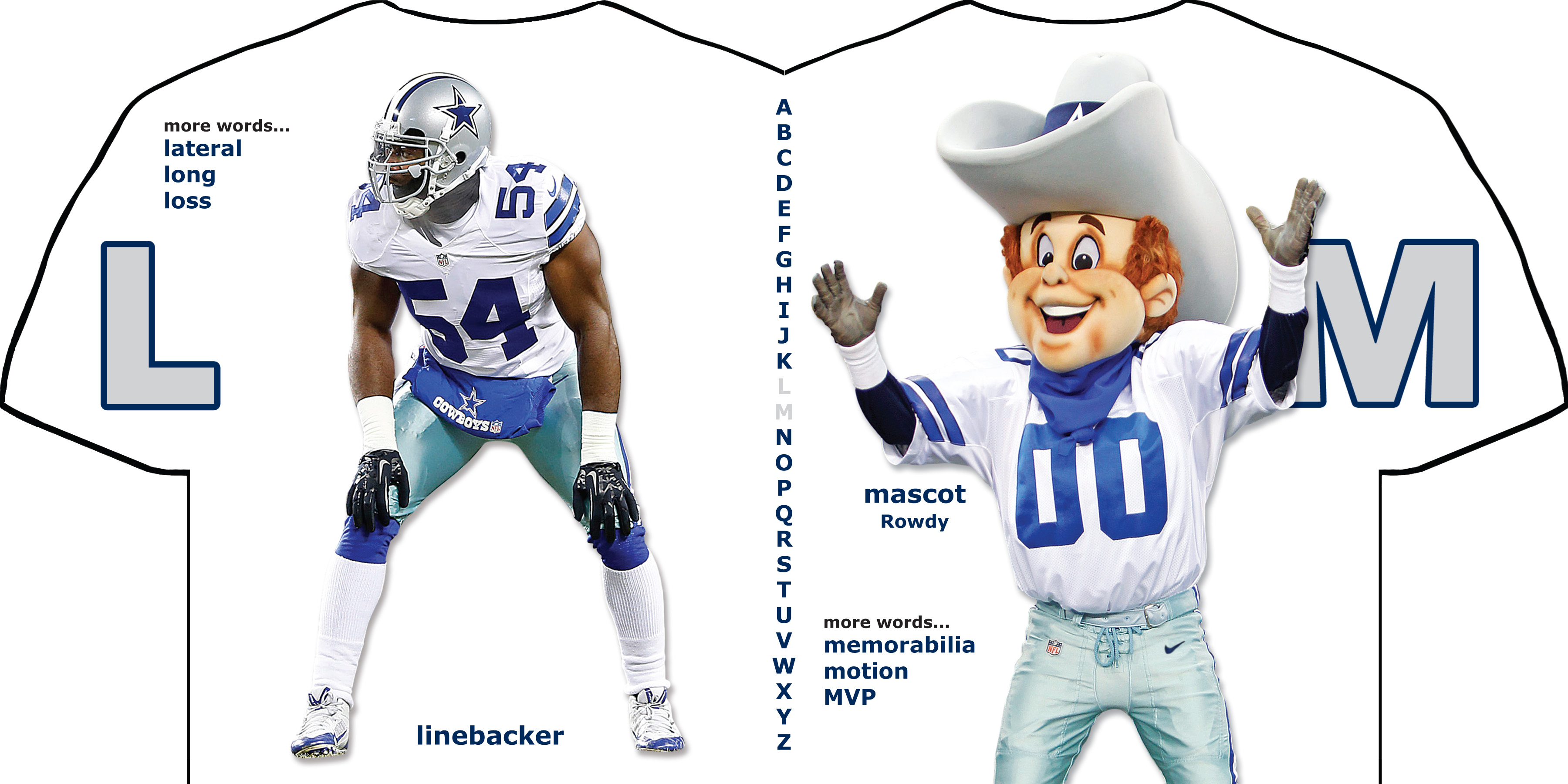 Dallas Cowboys 101 Book With Rally Paper