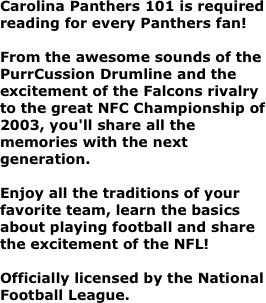 Carolina Panthers 101 is required