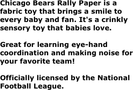 Chicago Bears Rally Paper is