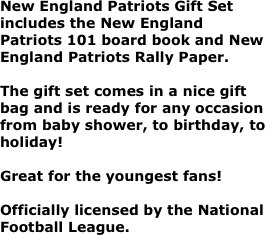 New England Patriots Gift Set